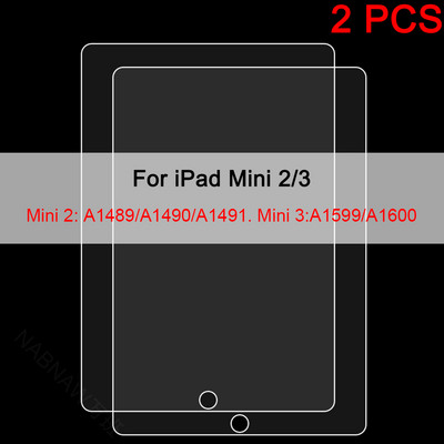 2 DB Edzett üveg képernyővédő fólia iPadhez 9 8 7 6 10 Air 5 4 3 2 Mini iPad 10.2 9.7 10. 5 10.9 11 Új iPad Pro 2022 2021 20