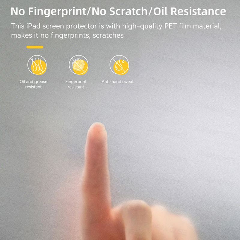 2 KOM. Mat iPad papir kao zaštita za ekran za crtanje iPad Air 4 5 10.9 10th 2022 Pro 11 9.7 10.2 7/8/9th Mini 6 Film za pisanje