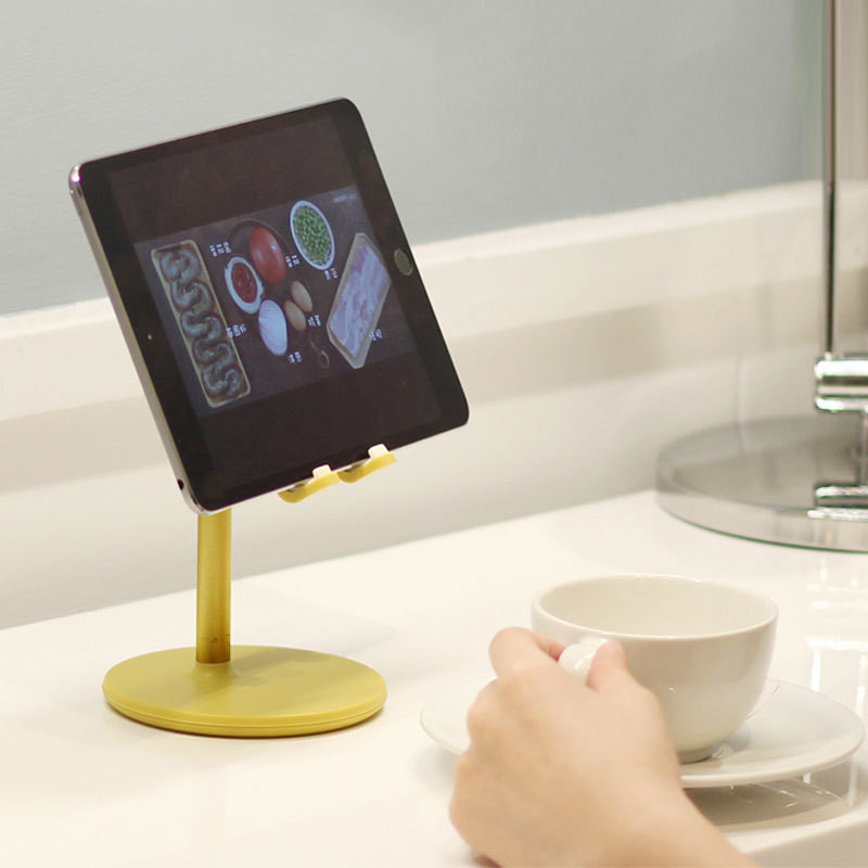 Asztali telefontartó táblagép állvány Ipad telefonokhoz univerzális konzol, fém teleszkópos, állítható magasságú szög élő támogatás