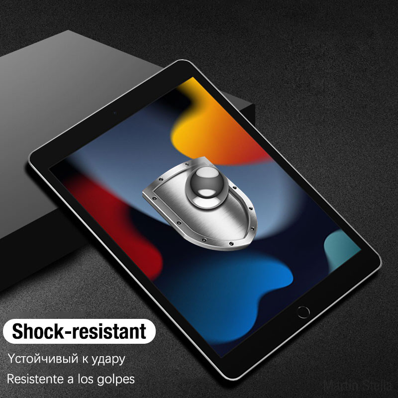 Skirta Ipad 10.2 9 9th 8 6th Mini 6 8.3 2021 5 4 Grūdinto stiklo ekrano apsauga On Ipad Air 4 2020 3 2 1 Pro 11 12.9 10.5 9.7 Plėvelė