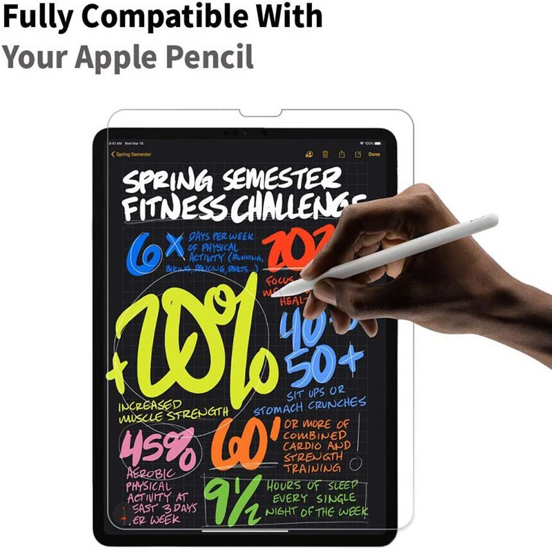 9H rūdīta stikla ekrāna aizsargplēve iPad 2017 2018 9.7 Air 1 2 Pro 11 10.5 10.2 2019 Mini 2 3 4 5 bez burbuļiem