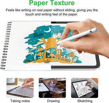 Like Paper Screen Protector for iPad Pro 11 12.9 12 9 for iPad Air 4 5 2022 8th 7th 9th10th Generation Mini 10.2 Paperfeel Film
