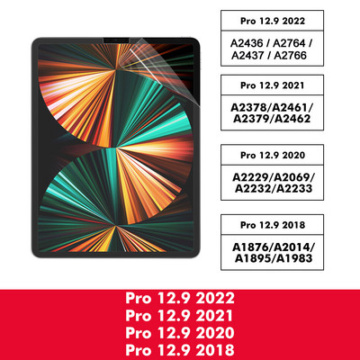 Mint papír képernyővédő fólia iPad Pro 11 12,9 12 9 iPad Airhez 4 5 2022 8. 7. 9. 10. generációs Mini 10.2 Paperfeel film