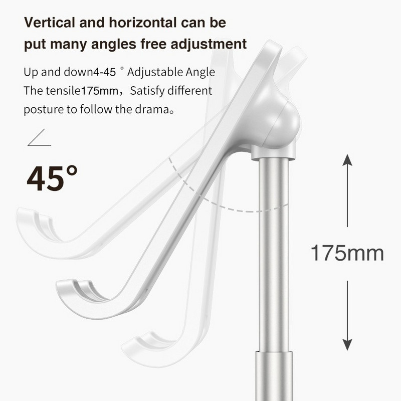 Stolni mobilni telefon Držač za tablet Stalak Stolni držač za iPad Tablet Stolni držač za iPhone Samsung Xiaomi Držač za mobilni telefon