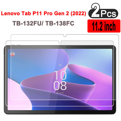 2 vnt grūdinto stiklo ekrano apsauga, skirta Lenovo Tab P11 Pro Gen 2 M10 FHD Plus 3rd Gen M9 M8 M7 Legion Y700 Xiaoxin Pad YOGA 11
