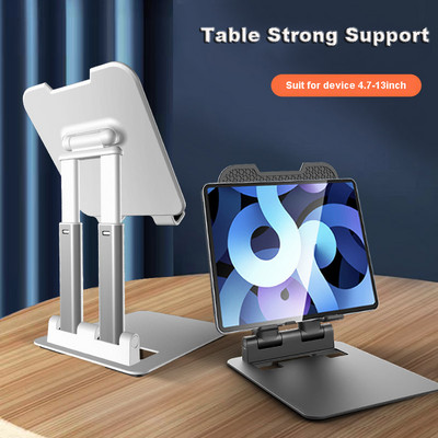 Tabletă pliabilă pentru telefon mobil Suport pentru tablă pentru birou Suport pentru masă metalică pentru Ipad Pro 11 12.9 Matepad Samsung Tab S8