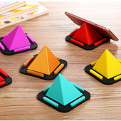 Držač stalka za tablet i telefon za mobitel Univerzalni držač za automobil Silikonski GPS stalak za iPhone X Huawei Stolni stalak za mobilni telefon