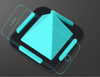 Držač stalka za tablet i telefon za mobitel Univerzalni držač za automobil Silikonski GPS stalak za iPhone X Huawei Stolni stalak za mobilni telefon