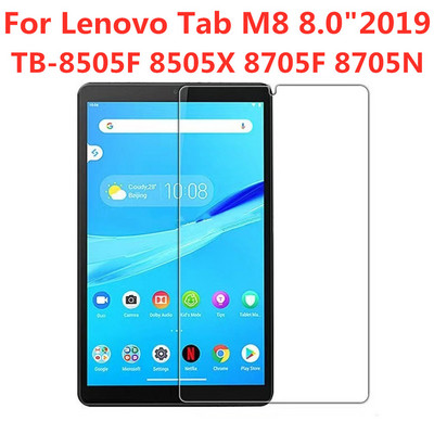 9H edzett üveg képernyővédő fólia Lenovo Tab M8 8,0 hüvelykes 2019 TB-8505F 8505X 8705F 8705N karcmentes átlátszó védőfóliához