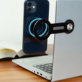 Naujas nešiojamojo kompiuterio magnetinis laikiklis Magsafe – mobiliojo telefono kelių ekranų pramoginis automobilis universalus laikiklis aliuminio lydinio laikiklis