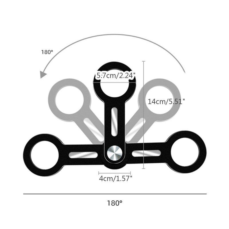 Naujas nešiojamojo kompiuterio magnetinis laikiklis Magsafe – mobiliojo telefono kelių ekranų pramoginis automobilis universalus laikiklis aliuminio lydinio laikiklis