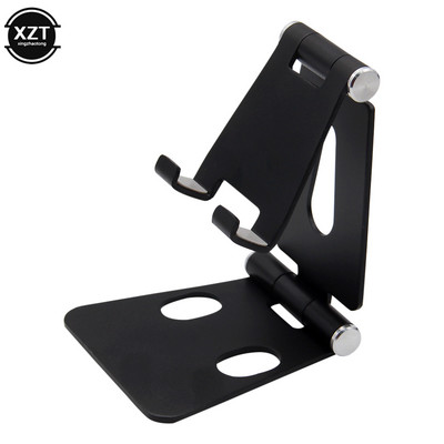 Suport universal pentru telefon mobil de masă Suport de birou pentru telefon tabletă pentru Ipad Samsung iPhone XS Max Suport reglabil pliabil din aluminiu