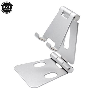 Suport universal pentru telefon mobil de masă Suport de birou pentru telefon tabletă pentru Ipad Samsung iPhone XS Max Suport reglabil pliabil din aluminiu