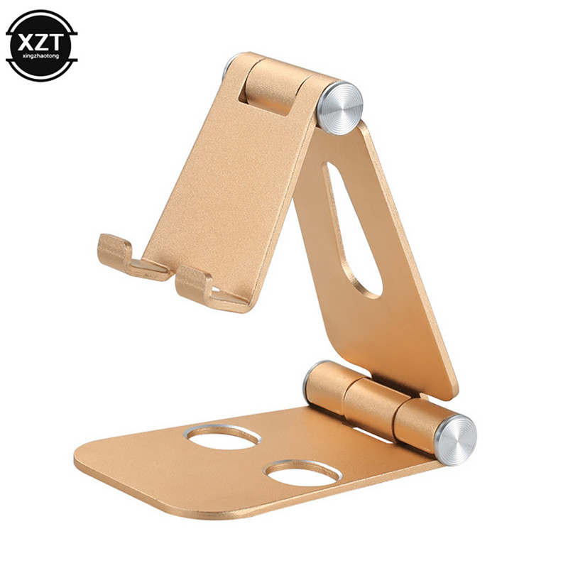 Suport universal pentru telefon mobil de masă Suport de birou pentru telefon tabletă pentru Ipad Samsung iPhone XS Max Suport reglabil pliabil din aluminiu