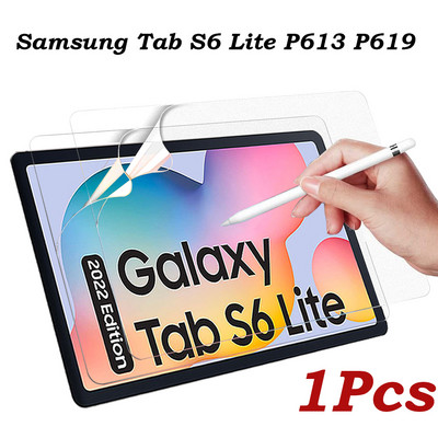 Paredzēts Samsung Galaxy Tab S6 Lite 2020 2022 P610 P615 P613 P619 papīra skārienekrāna aizsargamMatēta aizsargplēve zīmēšanai