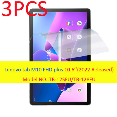 Balenie 3 mäkkých ochranných fólií pre Lenovo Tab M10 FHD Plus 2. a 3. ročník 2022 TB-X606 10,3" M7 M8 HD Gen 2 TB-X306
