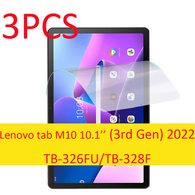 Balenie 3 mäkkých ochranných fólií pre Lenovo Tab M10 FHD Plus 2. a 3. ročník 2022 TB-X606 10,3" M7 M8 HD Gen 2 TB-X306