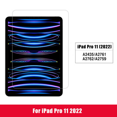 2db Edzett üveg képernyővédő fólia iPad 10.2 9.7 10.5 10.9 Pro 11 iPad 10 9. 8 7 6 5. generációs Air 4 3 2 Mini 5 6 2021 2022