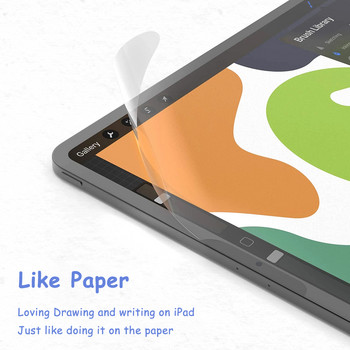 Like Paper Screen Protector за iPad Air 5 4 3 10.9 10.5 10.2 9.7 Pro 11 7th 8th 9th Gen Mini 6 Matte PET Drawing Film 2020 2022