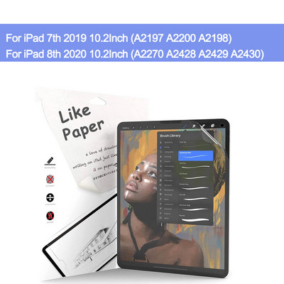 Like Paper Screen Protector za iPad Air 5 4 3 10.9 10.5 10.2 9.7 Pro 11 7th 8th 9th Gen Mini 6 Matte PET Film za crtanje 2020 2022