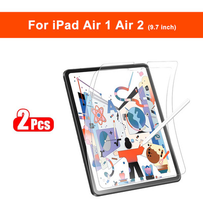 2 τμχ Χαρτί σαν προστατευτικό οθόνης Φιλμ Ματ Ζωγραφική PET Write για iPad Air 4 5 Pro 11 Mini 6 10.9 10.2 10η 9η 6η γενιά