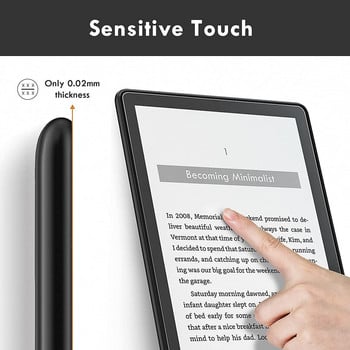 2PCS за Kindle Paperwhite 11th Generation 2021 PET Screen Protector Guard Защитно прозрачно фолио за 6,8 инча Kindle Paperwhite