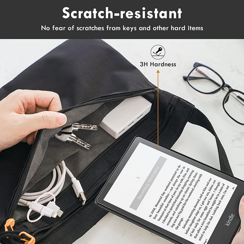 2 ΤΕΜ για Kindle Paperwhite 11th Generation 2021 PET Screen Protector Guard Protective Clear Film For 6,8 ιντσών Kindle Paperwhite