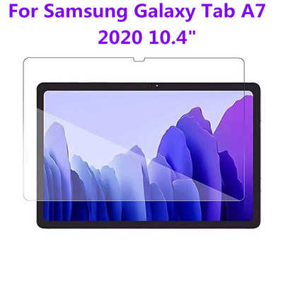 9H rūdīta stikla ekrāna aizsargplēve Samsung Galaxy Tab A7 10,4 collu 2020 SM-T500 T505 T507 pret skrāpējumiem caurspīdīga aizsargplēve