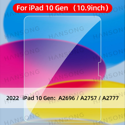 Edzett üveg 2021 iPad 10.2 2020 iPad Pro 11 Air 3 10.5 Air 4 Air 5 10.9 képernyővédő fólia 9.7 iPad 5 6. generációs Mini 5 6 készülékhez