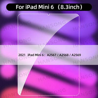 Edzett üveg 2021 iPad 10.2 2020 iPad Pro 11 Air 3 10.5 Air 4 Air 5 10.9 képernyővédő fólia 9.7 iPad 5 6. generációs Mini 5 6 készülékhez