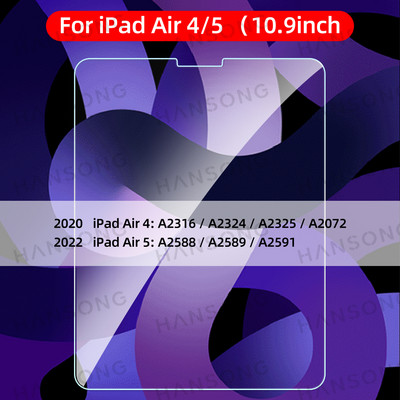 Edzett üveg 2021 iPad 10.2 2020 iPad Pro 11 Air 3 10.5 Air 4 Air 5 10.9 képernyővédő fólia 9.7 iPad 5 6. generációs Mini 5 6 készülékhez