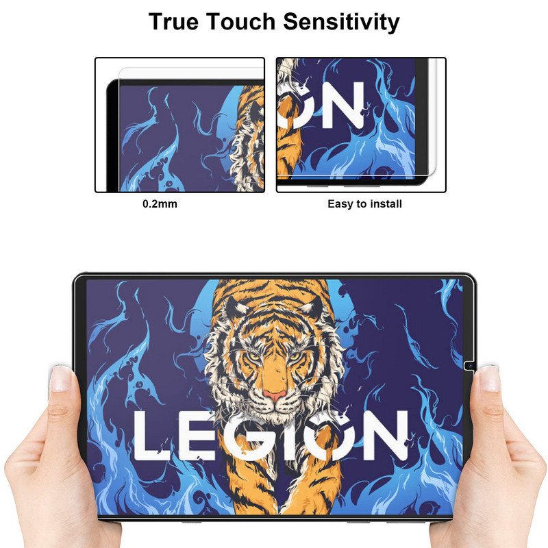 Kaljeno staklo za Lenovo Legion Y700 2022 8,8 inča Zaštita zaslona Tablet Zaštitna folija otporna na ogrebotine 9D