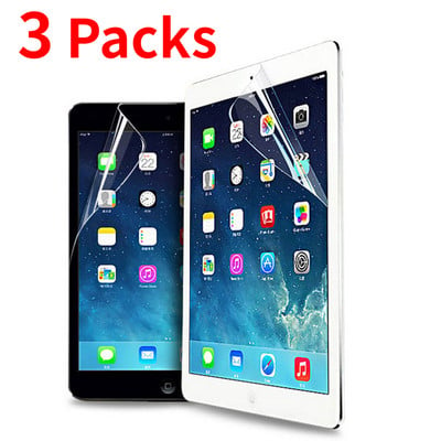 3 опаковки протектори за екран на таблет Меко фолио за iPad 9.7 10.2 10. 5 10.9 11 12.9 Air 4 3 2 Mini 6 5 4 3 2 за ipad 2017 2018 2020