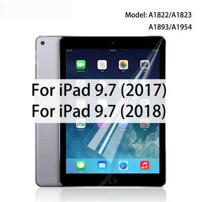3Packs planšetinio kompiuterio ekrano apsaugos Minkšta plėvelė, skirta iPad 9,7 10,2 10,5 10,9 11 12,9 Air 4 3 2 Mini 6 5 4 3 2 Skirta ipad 2017 2018 2020 m.