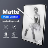 Matt PET papírszerű képernyővédő fólia iPad Minihez 6 5 Air 4 3 2 1 iPad 10.2 9 8 7 generációs Pro11 2021 9.7 2018 2019 filmhez