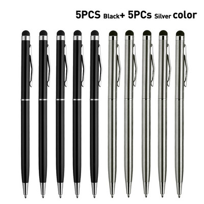 Stylus Pen, skirtas išmaniesiems telefonams planšetiniam kompiuteriui 2 viename universalus talpus ekranas, jutiklinis piešimo rašymo pieštukas, skirtas Android Samsung Xiaomi