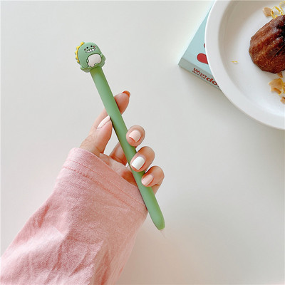 Kawaii aranyos puha szilikon tokok Apple Pencil 1 2 Gen Case Tablet Touch Pen Stylus Cover Leesésgátló Apples ceruza 1./2.