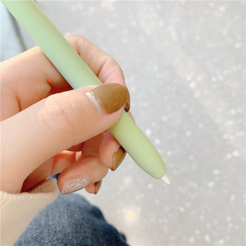 Kawaii aranyos puha szilikon tokok Apple Pencil 1 2 Gen Case Tablet Touch Pen Stylus Cover Leesésgátló Apples ceruza 1./2.