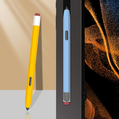 Калъф за Samsung Galaxy Tab S6 P610 P615 Tab S 6 Tablet Tabs6 Капак за молив S Pen Bag Неплъзгаща се защита Силиконов калъф