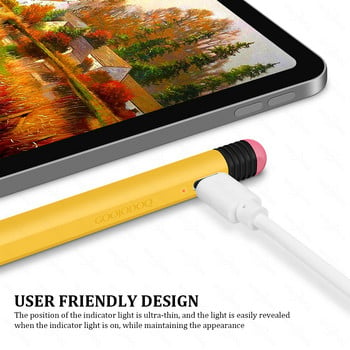 за iPad Pencil Case For GD 9th 10th 11th 12th Gen Type-C Pencil Silicone Cover for Apple Pencil Case Anti-fall Funda