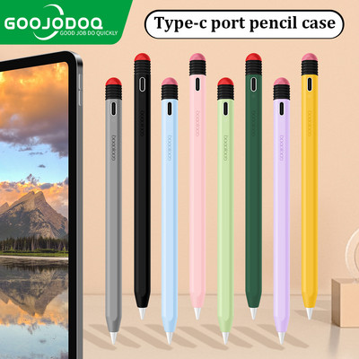 za iPad pernica za GD 9th 10th 11th 12th Gen Type-C Pencil Silikonska maska za Apple pernicu Anti-fall Funda