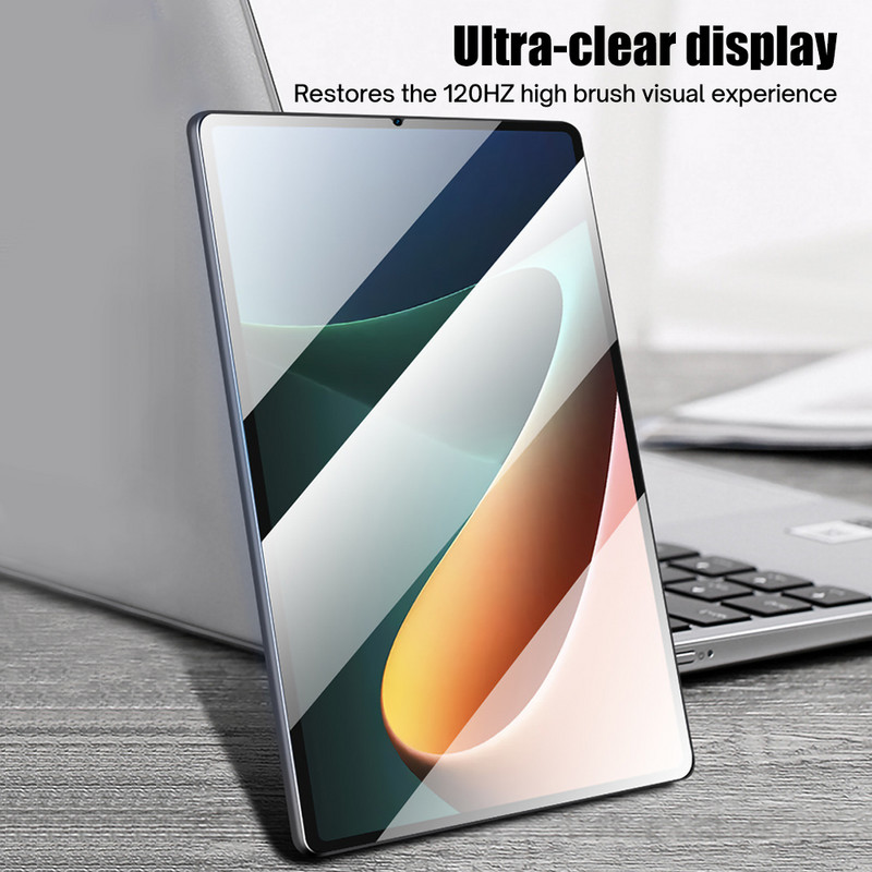 2 db Xiaomi Pad Tempered Glass képernyővédő fólia Mi Pad 5 üvegfóliához Mi pad 5 Pro film buborékmentes védőfólia