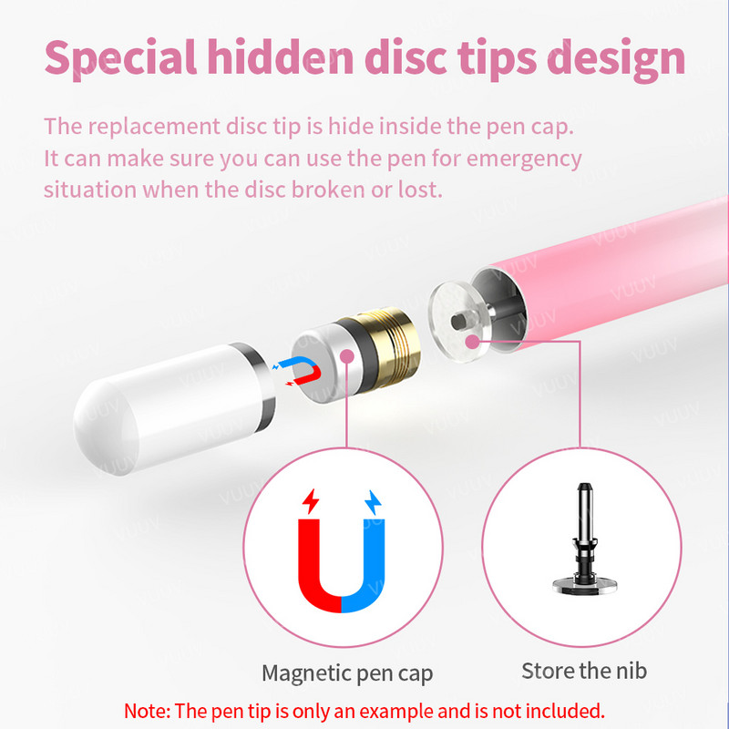 Puutepliiats tahvelarvutile mobiilse pliiatsiga telefoni jaoks Joonistus Xiaomi Samsung Stylus puuteekraaniga Androidi pliiats iPadi pliiatsi jaoks