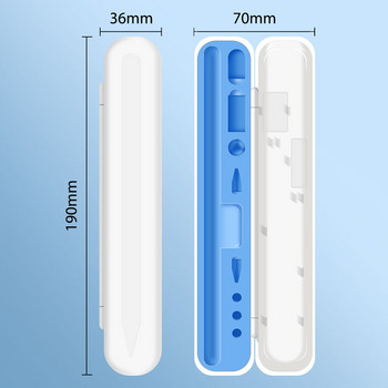 Κουτί για μολύβι Apple 2 1 Κάλυμμα για μολύβι Apple 2ης γενιάς Προστατευτική θήκη για στυλό 1ης γενιάς Αξεσουάρ για στυλό Ipad