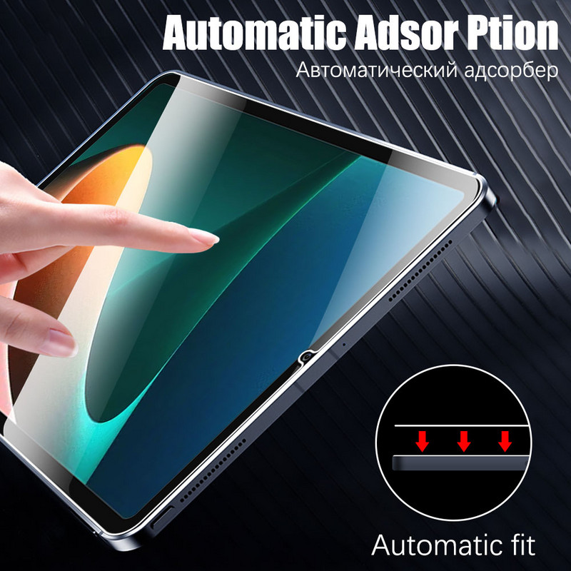 Κάλυμμα από γυαλί σκληρυμένο 2 τμχ για Android Xiaomi Mi Pad 5 Pro Προστατευτικό οθόνης 11 ιντσών για ταμπλέτα Xiaomi Redmi Pad 10,6 ιντσών