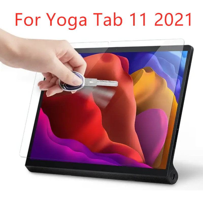Lenovo Yoga Tab 11 2021 rūdīta stikla ekrāna aizsargplēve, 11,0 collu planšetdatora Sceatch Proof HD caurspīdīga aizsargplēve bez burbuļiem