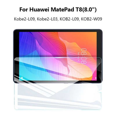 Ochranné sklo z tvrdeného skla pre Huawei MatePad 10.4 T 10s T10s T8 MediaPad T5 T3 10 M5 Pro Lite 8 Honor Pad V6 Tablet Glass