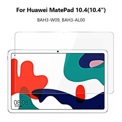 Ochranné sklo z tvrdeného skla pre Huawei MatePad 10.4 T 10s T10s T8 MediaPad T5 T3 10 M5 Pro Lite 8 Honor Pad V6 Tablet Glass