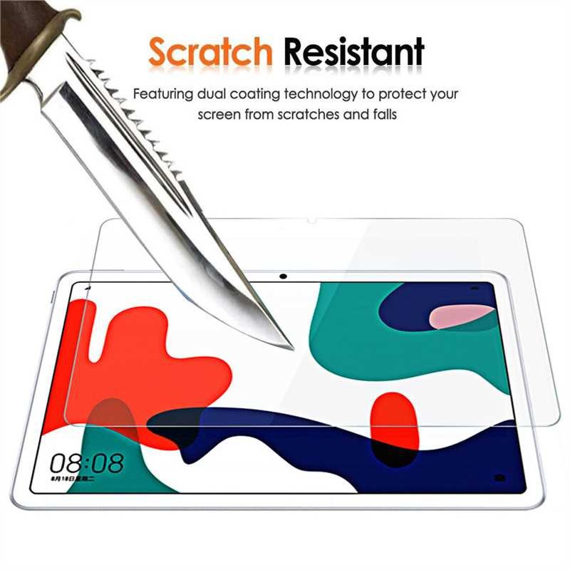 Ochranné sklo z tvrdeného skla pre Huawei MatePad 10.4 T 10s T10s T8 MediaPad T5 T3 10 M5 Pro Lite 8 Honor Pad V6 Tablet Glass