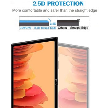 9H закалено стъклено протектор за екран за Samsung Galaxy Tab A7 10,4 инча 2020 SM-T500 T505 T507 Прозрачно защитно фолио против надраскване